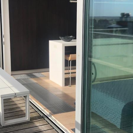 Penthouse Sea-Loft Blankenberge, Uniek Zeezicht, Luxeloft Met 40M2 Terras! Apartment Bagian luar foto
