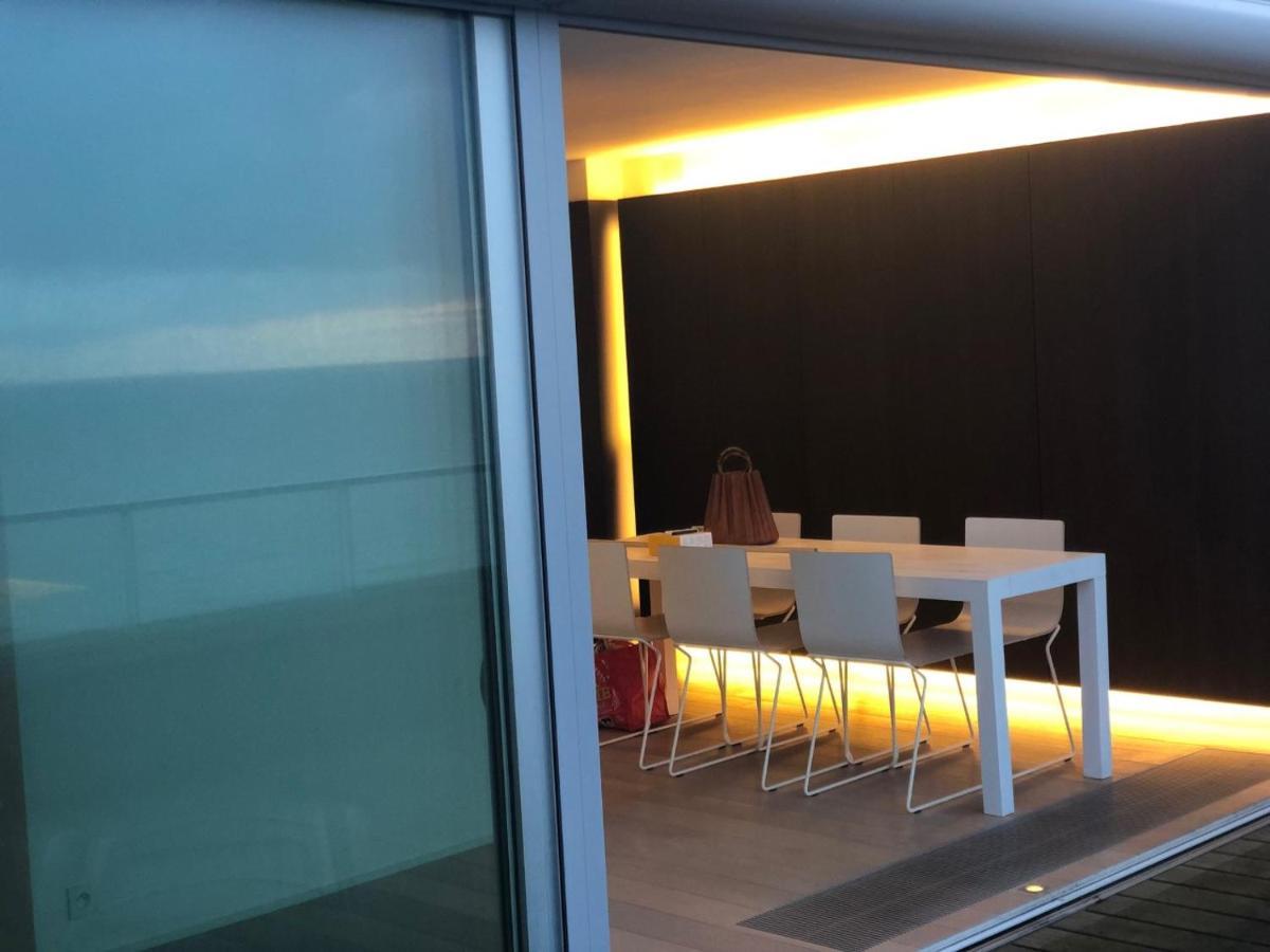 Penthouse Sea-Loft Blankenberge, Uniek Zeezicht, Luxeloft Met 40M2 Terras! Apartment Bagian luar foto